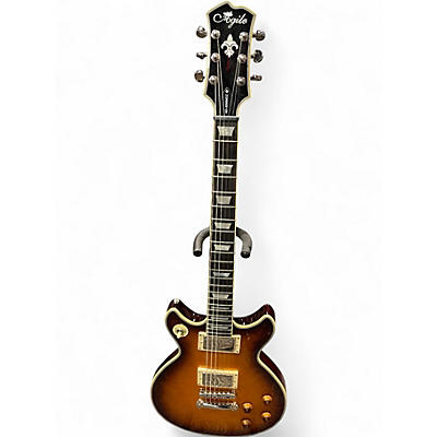 Used Agile AD-3200MCC Sunburst Solid Body Electric Guitar
