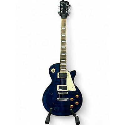 Used Agile AL 3200MCC Blue Burst Solid Body Electric Guitar