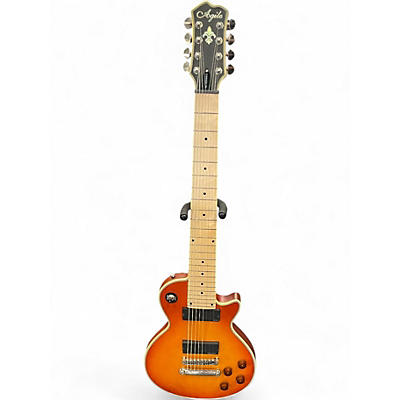 Used Agile AL3200MCC Cherry Sunburst Solid Body Electric Guitar