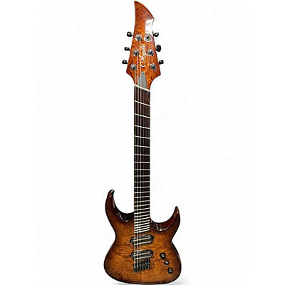 Used Agile ELECTRIC Trans Brown Solid Body Electric Guitar