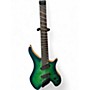 Used Agile GEODESIC 8 Trans Green Solid Body Electric Guitar Trans Green