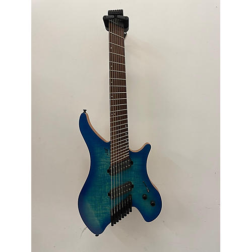 Agile Used Agile GEODESIC BLUE FLAME Solid Body Electric Guitar BLUE FLAME