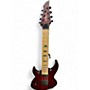 Used Agile INTREPID 8 STRING LH Trans Crimson Red Solid Body Electric Guitar Trans Crimson Red