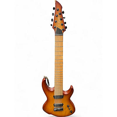 Used Agile Interceptor 8 2 Color Sunburst Solid Body Electric Guitar