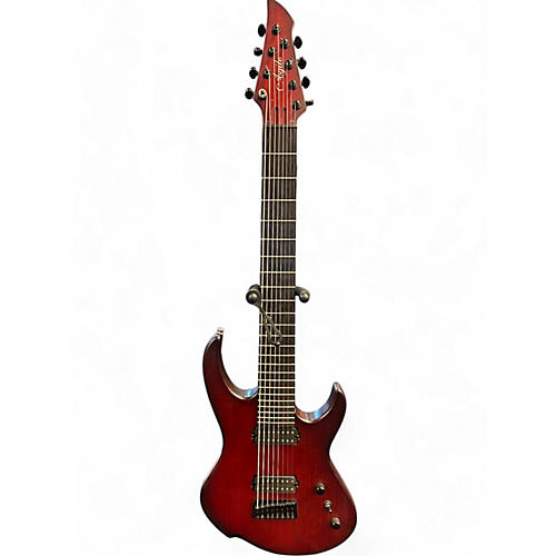 Agile Used Agile Intrepid 828 Bloodburst Solid Body Electric Guitar Bloodburst