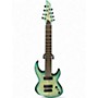 Used Agile Intrepid Pro 828 OCEANBURST FLAME Solid Body Electric Guitar OCEANBURST FLAME