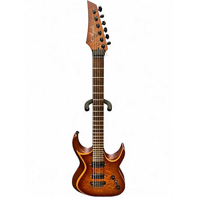 Used Agile Legacy 627 Natural Solid Body Electric Guitar