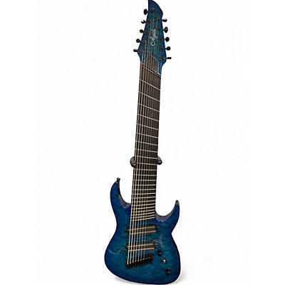 Used Agile PENDULUM PRO 102730 BLUE QUILT Solid Body Electric Guitar