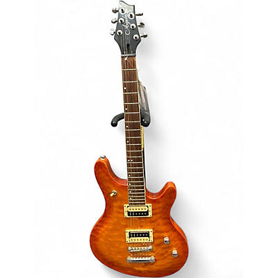 Used Agile PS-900 Amber Solid Body Electric Guitar