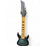 Used Agile SEPTOR 8 Trans Blue Solid Body Electric Guitar Trans Blue