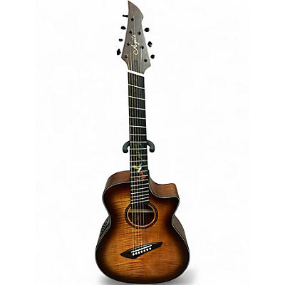 Used Agile Septor 725 7 String Natural Solid Body Electric Guitar