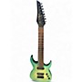 Used Agile Septor 827 8 String Ocean Blue Burst Solid Body Electric Guitar Ocean Blue Burst