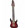 Used Agile Septor Elite 928 Tribal Red Solid Body Electric Guitar Tribal Red