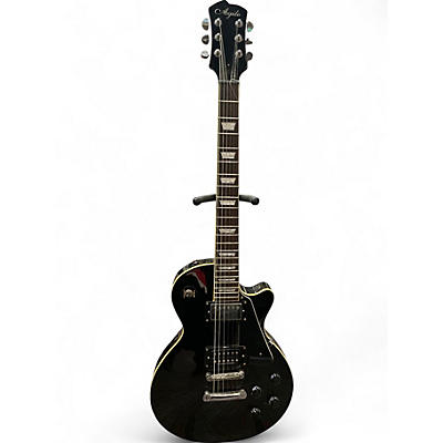 Used Agile Single Cut Black Solid Body Electric Guitar