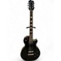 Used Agile Single Cut Black Solid Body Electric Guitar Black