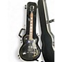 Used Agile Single Cut Black Solid Body Electric Guitar Black