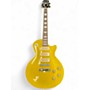 Used Agile Single Cut Gold Top Solid Body Electric Guitar Gold Top