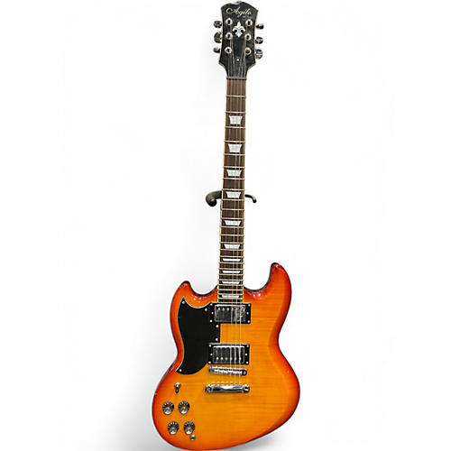 Used Agile Valkyrie Orange Electric Guitar Orange