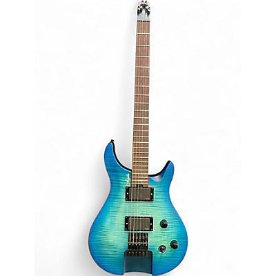 Used Agile baritone 7 blue Baritone Guitars