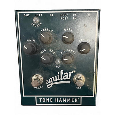 Used Aguilar Tone Hammer Bass Preamp/Direct Box Bass Preamp