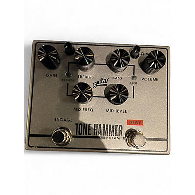 Used Aguilar Tone Hammer Preamp V2 Bass Preamp