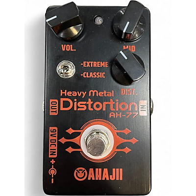Used Ahajii AH-77 Heavy Metal Distortion Effect Pedal