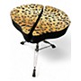 Used Ahead Spinal-G 3-Leg Drum Throne with Leopard Print Cloth Drum Throne