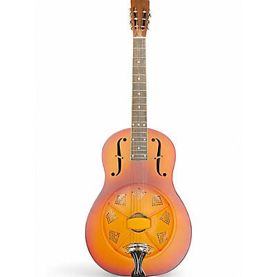 Used Aiersi DUOLIAN Sunburst Resonator Guitar