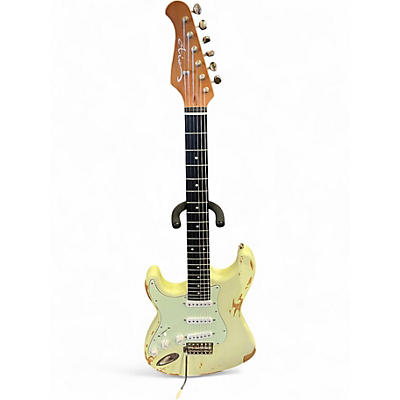 Used Aio S3 RELIC Olympic White Electric Guitar