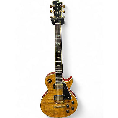 Used Aio WOLF TIGER BURST Solid Body Electric Guitar