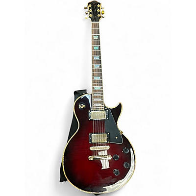 Used Aio WOLF WLP 750 Cherry Solid Body Electric Guitar