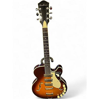 Used Airline AIRLINE H59 Honey Burst Hollow Body Electric Guitar