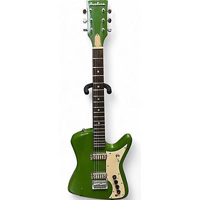 Airline Used Airline BIGHORN GUMBY GREEN Solid Body Electric Guitar