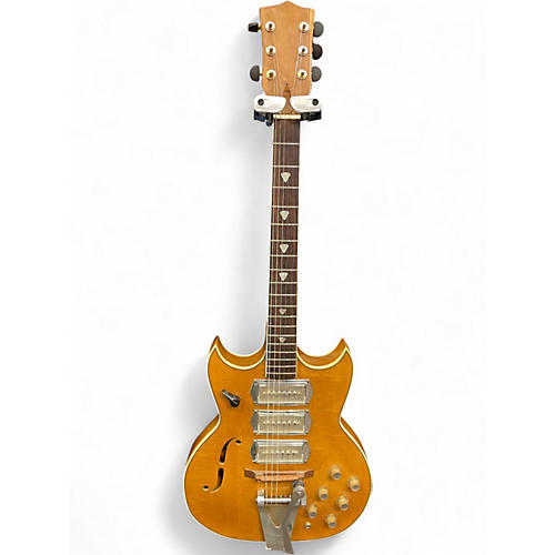 Used Airline Barney Kessel Swingmaster Natural Hollow Body Electric Guitar Natural