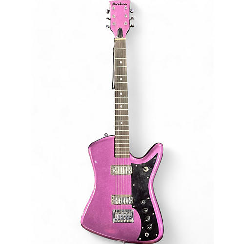 Airline Used Airline Bighorn  Metallic Purple Solid Body Electric Guitar Metallic Purple