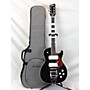 Used Airline Used Airline Eastman Mercury Deluxe Black Solid Body Electric Guitar Black