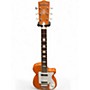 Used Airline H44 DELUXE Orange Solid Body Electric Guitar Orange