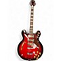 Used Airline H78 Cherry Sunburst Hollow Body Electric Guitar Cherry Sunburst