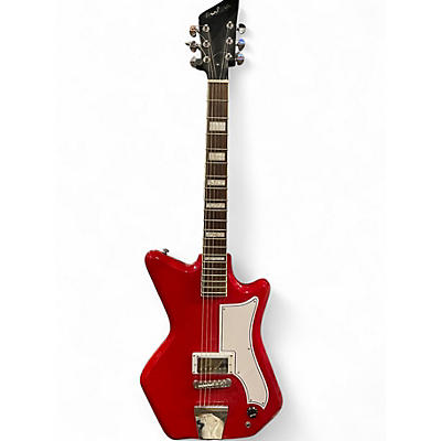 Used Airline JETSONS JR Red Solid Body Electric Guitar