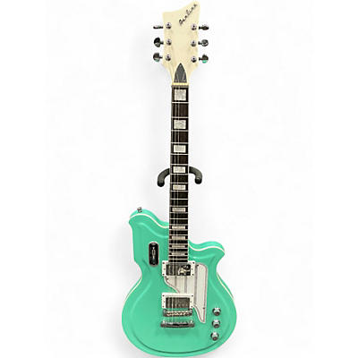 Used Airline MAP TEAL Solid Body Electric Guitar