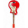 Used Airline Res-0-Glass RED Solid Body Electric Guitar RED
