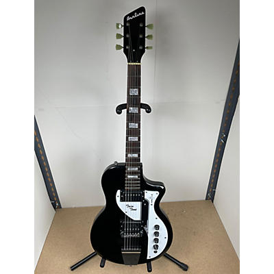 Airline Used Airline Twin Tone Black Solid Body Electric Guitar