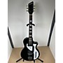 Used Airline Used Airline Twin Tone Black Solid Body Electric Guitar Black