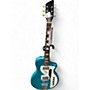 Used Airline Twin Tone Blue Solid Body Electric Guitar Blue