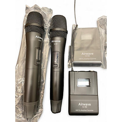 Used Airwave Technology at 4200 dual unit Wireless System