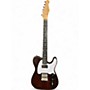 Used Ajc T STYLE Walnut Solid Body Electric Guitar Walnut