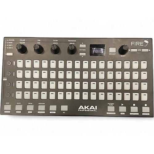 Used Akai FIRE MIDI Controller