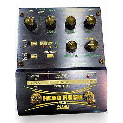 Used Akai Professional E2 Headrush Delay/Looper Effect Pedal