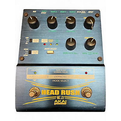 Used Akai Professional E2 Headrush Delay/Looper Effect Pedal