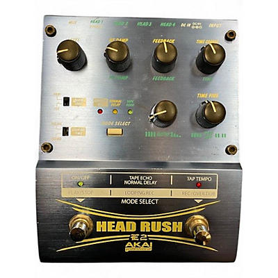 Used Akai Professional E2 Headrush Delay/Looper Effect Pedal